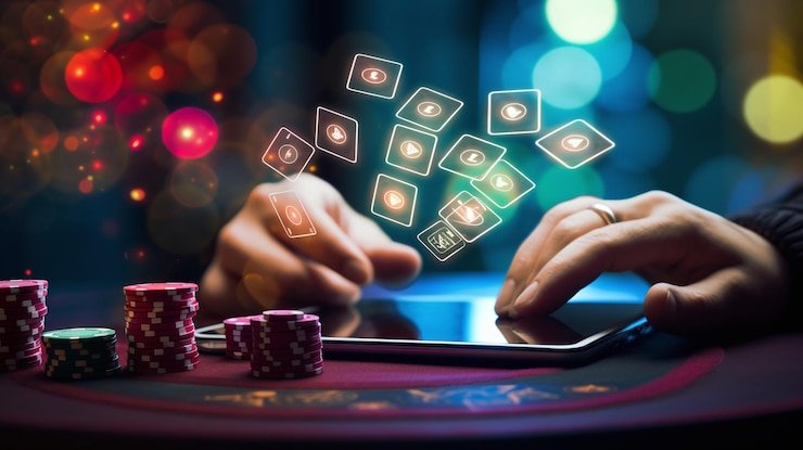 Antarmuka aplikasi kasino mobile evip2 menampilkan pasar Liga 1 dan permainan live dealer